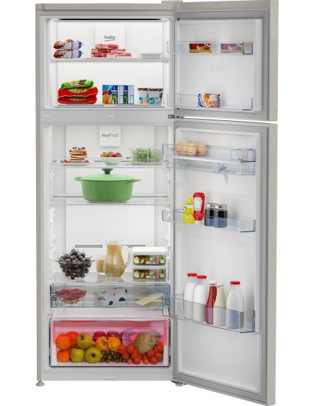 BEKO RDNE455E40DBN FRIGO D.P. E NF 406LT SABBIA H185 L70 DISPENSER