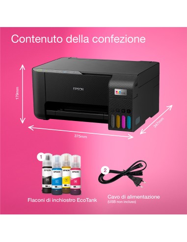 EPSON ET-2864 STAMPANTE AIO ECOTANKCOLOR 3IN1 - WIFI