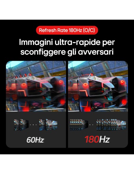 LG 24GS60F MONITOR 24" IPS FHD 16:9/1MS/180HZ/GAMING
