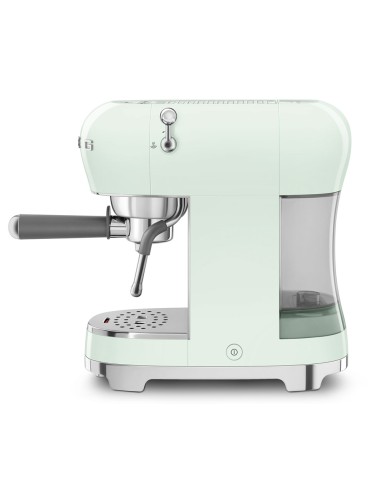 MACCHINE CAFFE' ESPRESSO: vendita online SMEG ECF02PGEU MACCHINA DA CAFFE' ESPRESSO MANUALE VERDE PASTELLO in offerta