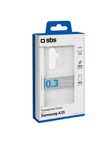 SBS TESKINSAA35T SAMSUNG A35 COVER IN GOMMA TRASPARENTE