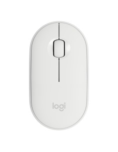 LOGITECH M350 BIANCO PEBBLE 2 MOUSE BLUETOOTH WIRELESS SILENT
