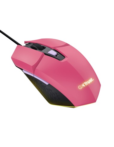 TRUST 25068 GXT 109P FELOX ROSA ILLUMINATO 6400DPI GAMING MOUSE
