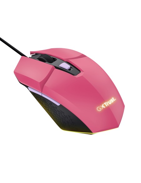 TRUST 25068 GXT 109P FELOX ROSA ILLUMINATO 6400DPI GAMING MOUSE