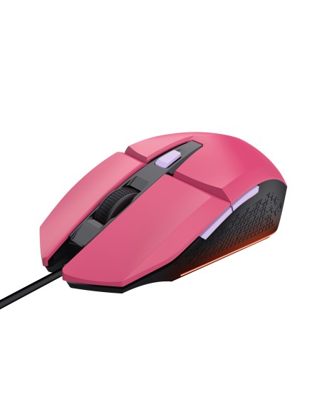 TRUST 25068 GXT 109P FELOX ROSA ILLUMINATO 6400DPI GAMING MOUSE