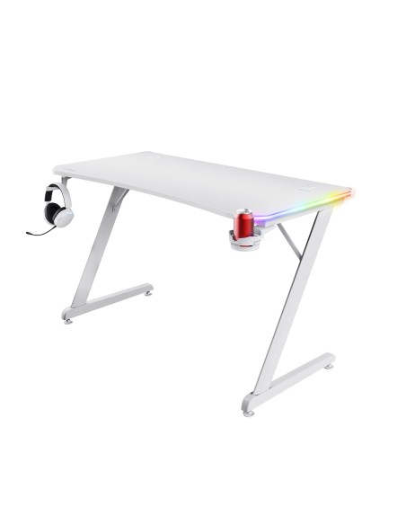 TRUST 25328 GXT 709W LUMINUS BIANCO RGB SCRIVANIA GAMING