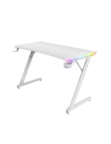 TRUST 25328 GXT 709W LUMINUS BIANCO RGB SCRIVANIA GAMING