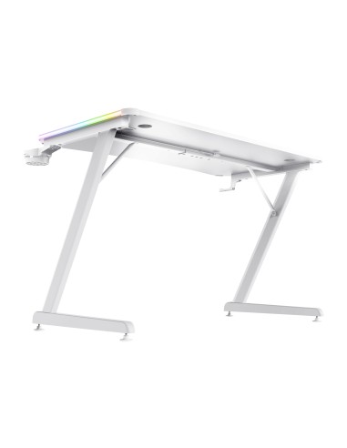 TRUST 25328 GXT 709W LUMINUS BIANCO RGB SCRIVANIA GAMING