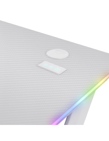 TRUST 25328 GXT 709W LUMINUS BIANCO RGB SCRIVANIA GAMING