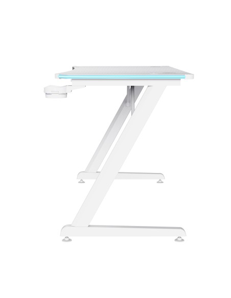 TRUST 25328 GXT 709W LUMINUS BIANCO RGB SCRIVANIA GAMING