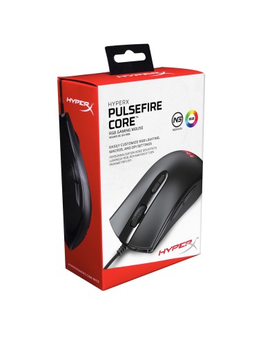 HYPERX PULSEFIRE CORE NERO MOUSE GAMING