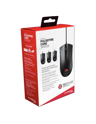 HYPERX PULSEFIRE CORE NERO MOUSE GAMING