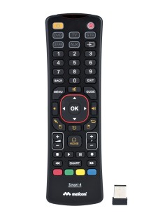 MELICONI SMART4 TELECOMANDO 4IN1   CON TASTIERA QWERTY PER SMART TV 2