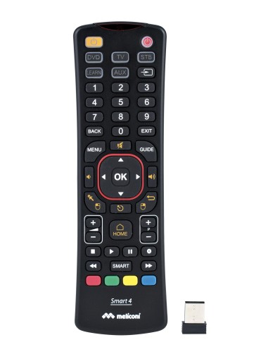 MELICONI SMART4 TELECOMANDO 4IN1   CON TASTIERA QWERTY PER SMART TV