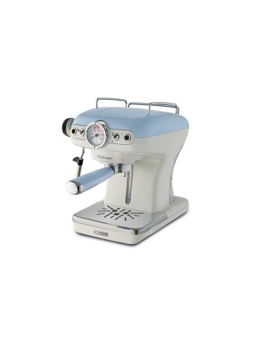 MACCHINE CAFFE' ESPRESSO: vendita online ARIETE 1389/1 ESPRESSO VINTAGE   CELESTE in offerta