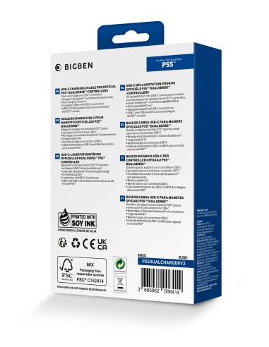 BIGBEN PS5 BASE DI RICARICA USB    CONTROLLER DUALSENSE
