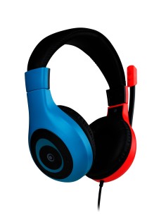 BIGBEN SWITCH CUFFIE STEREO V1 BIC OLORE ROSSO/BLU