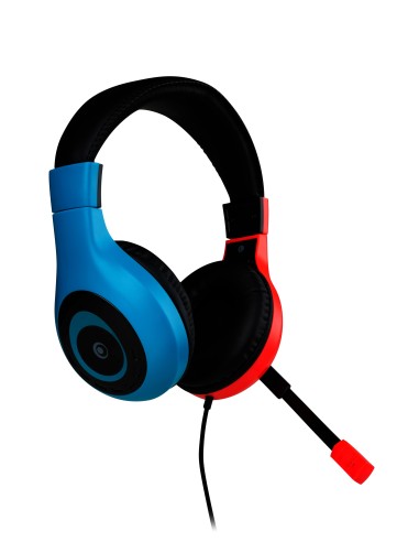 BIGBEN SWITCH CUFFIE STEREO V1 BIC OLORE ROSSO/BLU