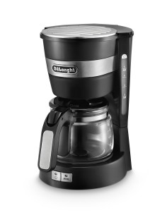 CAFFETTIERE AMERICANE: vendita online DE LONGHI ICM14011 MACCHINA CAFFE' FILTRO AMERICANO NERA in offerta