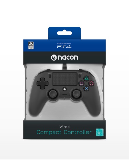 NACON PS4 COMPACT JOYPAD WIRED BLACK