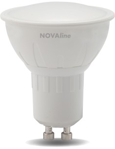 NOVALINE LD5010F LED DICROICA GU10 7W/50W 520LM 6500K ANGOLO 120GR