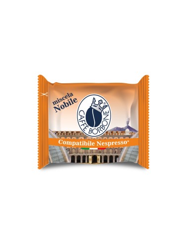 CAPSULE CAFFE': vendita online BORBONE PALAZZO NOBILE COMP. NESPRESSO 50 PZ. REBBLUPALAZNOBIL050N in offerta