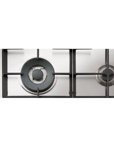 PIANI COTTURA A GAS: vendita online WHIRLPOOL GMR6422/IXL PIANO COTTURA 60CM IXELIUM GRIGLIE IN GHISA in offerta