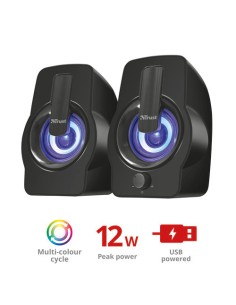 TRUST 22948 GEMI RGB 2.0 SPEAKER   NERO