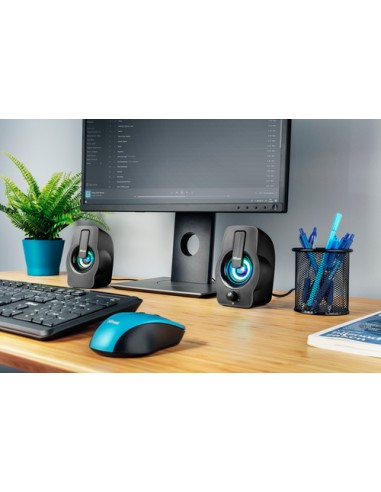 TRUST 22948 GEMI RGB 2.0 SPEAKER   NERO