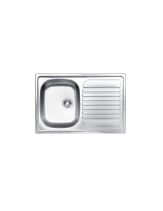 GLEMGAS GL179XS LAVELLO 79X50 1VSX INOX + GOCC.