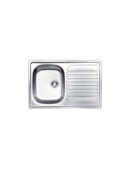 GLEMGAS GL179XS LAVELLO 79X50 1VSX INOX + GOCC.