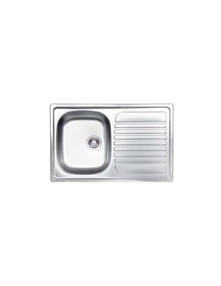 GLEMGAS GL179XS LAVELLO 79X50 1VSX INOX + GOCC.