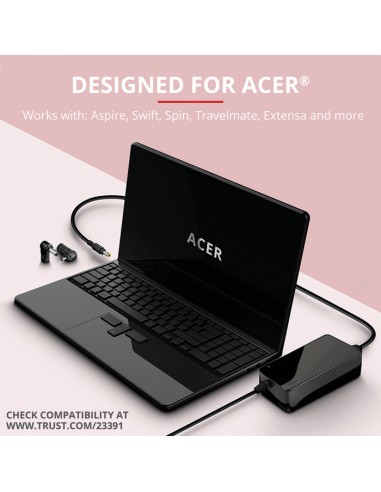TRUST 23391 90W ACER MAXO ALIMENTATORE NOTEBOOK