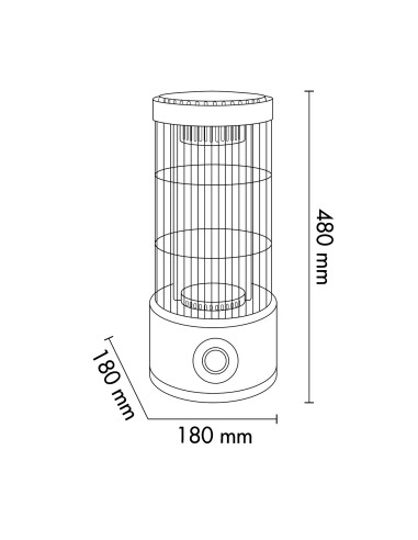 ARGO LOONEY TERMOVENTILATORE