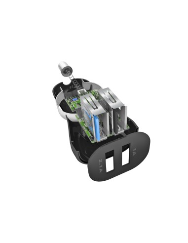 SBS TEKITCRC2U21AUL KIT CARICAB.AUTO 12/24V 2100 MAH ULTRA F.CHARGE NE