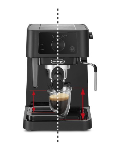 DE LONGHI EC235.BK M. CAFFE' BLACK CAFFE' IN POLVERE E CIALDE E.S.E.