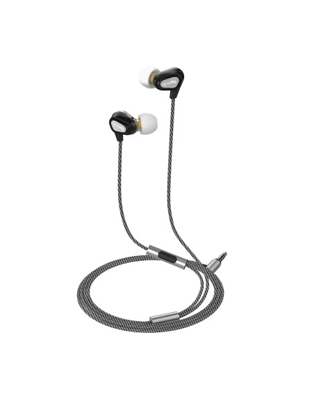 CELLY UP800BK DUAL DRIVER STEREO EAR 3.5MM NERO