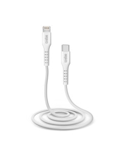SBS TECABLELIGTC1W CAVO LIGTHNING  TYPE C MFI 1MT BIANCO 2