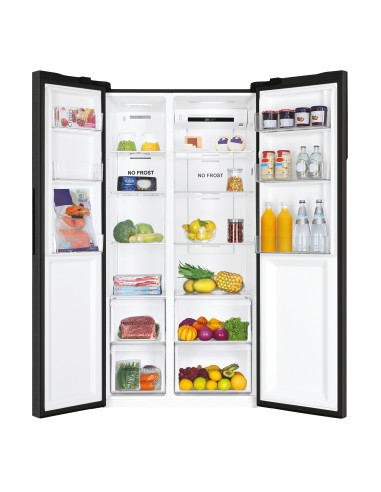 HAIER HSR3918ENPB FRIGO E SBS 528LT NF BLACK H177 L91 P65 TOUCH LED