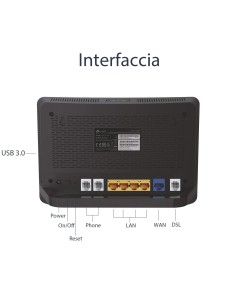 TPLINK ARCHER VR1210V AC1210V VOIP VDSL 300MB MODEM/ROUTER 2