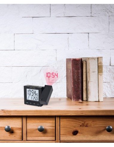 SVEGLIE: vendita online EXPLORE RDP1001 BK OROLOGIO CON PROIEZIONE ADATTATORE AC NERO in offerta