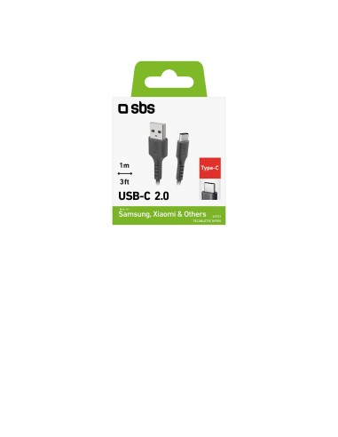 SBS TECABLETYC1KPOS CAVO USB/USB-C 1M NERO