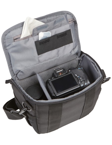 CASELOGIC BRCS-103 BORSA NYLON NERO FOTOCAMERE REFLEX