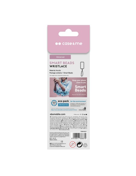 SBS TEBEADS3 SMART BEADS CUORI VIOLA