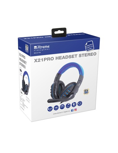 XTREME PS4 CUFFIA X21 PRO