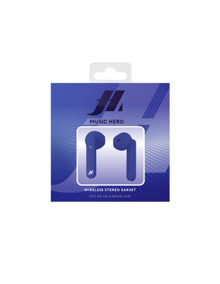 SBS MHTWSBEATBTB AURICOLARI TWIN STEREO BLU