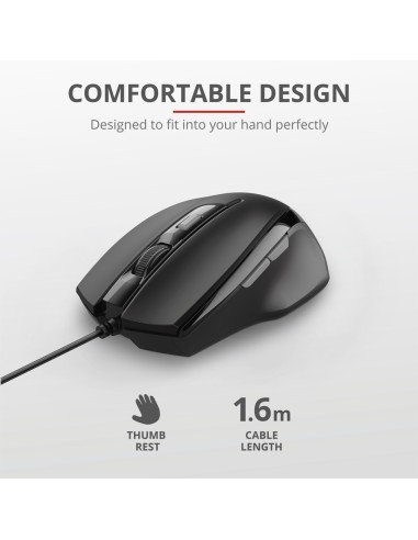 TRUST 23650 VOCA COMFORTABLE MOUSE