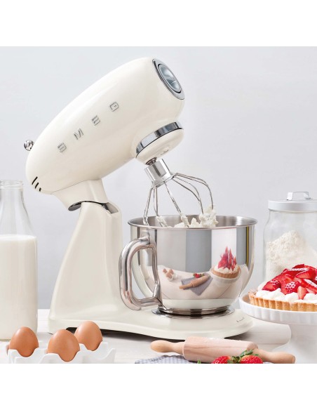 SMEG SMF03CREU IMPASTATRICE 800W   PANNA 50'S STYLE