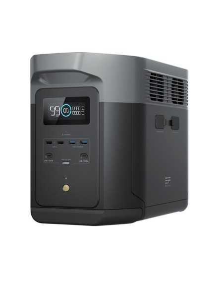 ECOFLOW DELTA 2 MAX POWER STATION PORTATILE 2048WH - USCITA CA 2400W