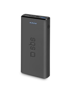SBS TTBB10000FASTK POWERBANK 10000MAH USB 2,1 A NERO